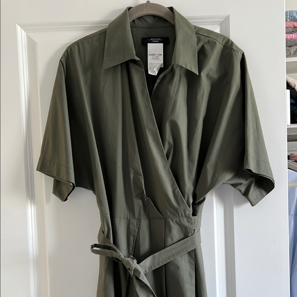 MaxMara Weekend Olive Dress